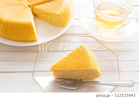 おからと豆乳の低糖質ケーキでティータイム 112515943