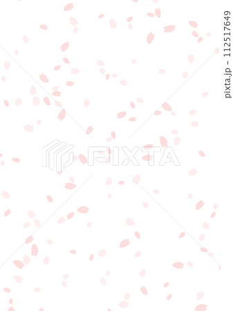 桜吹雪のイラスト 桜吹雪のイラスト 112517649