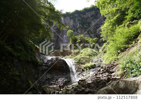 須坂市　日本の滝百選　米子大瀑布　2023年8月31日 112517808