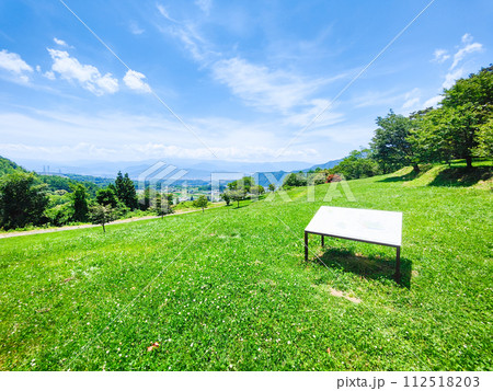 真田氏本城跡（上田市街地方面の眺め） 112518203