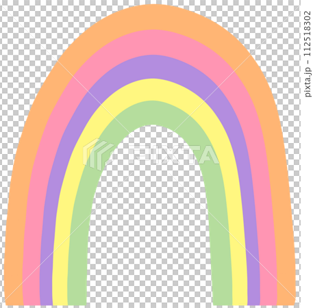 Colorful rainbow  112518302