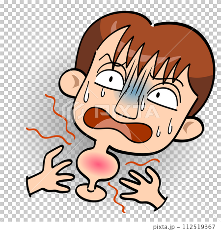 咽喉のつかえ 112519367