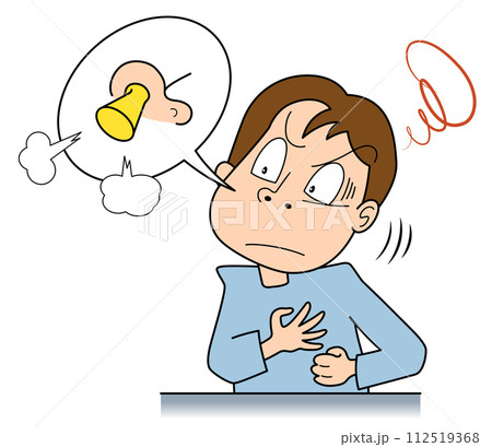 鼻づまり 112519368