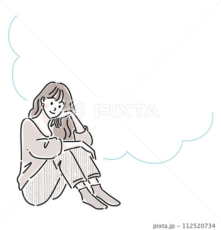 女性・女の子のイラスト素材 112520734