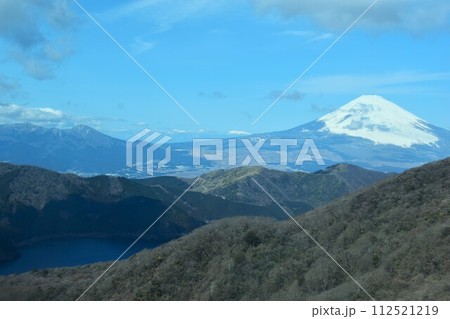 南アルプスと富士山 南アルプスと富士山 112521219