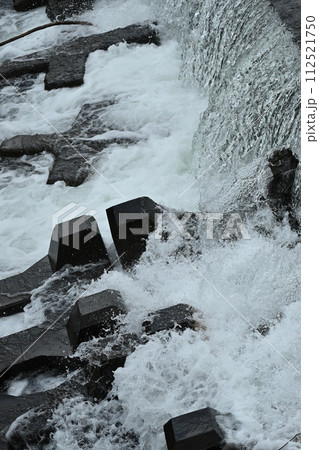 河川の増水 河川の増水 112521750