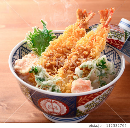天丼 天ぷらどんぶり 天丼 天ぷらどんぶり 112522765