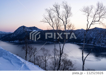 冬の摩周湖 冬の摩周湖 112523026