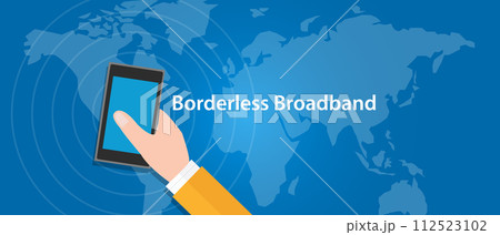 border-less broadband 5G connect eveywhere around the world 112523102
