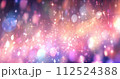 カラフルなキラキラ背景 112524388