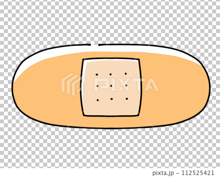 Loose simple bandage solid coating 112525421