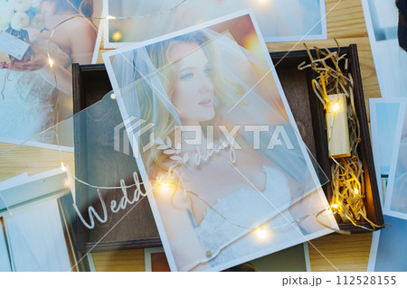 Beautiful printed wedding photos. Professional photography. 112528155
