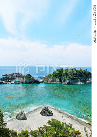 和歌山県 黒島・婦夫波の風景 和歌山県 黒島・婦夫波の風景 112528858