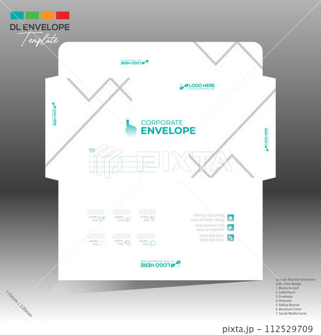 envelope for corporate and any use 112529709