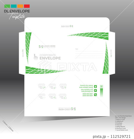 envelope for corporate and any use 112529721