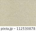 ざらざらの麻布の背景テクスチャ 112530878