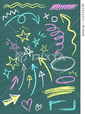 Highlight lines and arrows 112532236