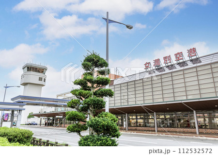 北海道女満別町 晴天の女満別空港 北海道女満別町 晴天の女満別空港 112532572