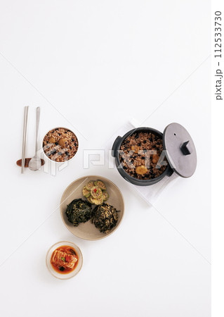 There are several vegetables and five grain rice that are eaten during the first full moon of the New Year There are several vegetables and five grain rice that are eaten during the first full moon of the New Year 112533730