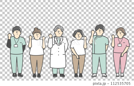 醫護人員插圖集 112535705