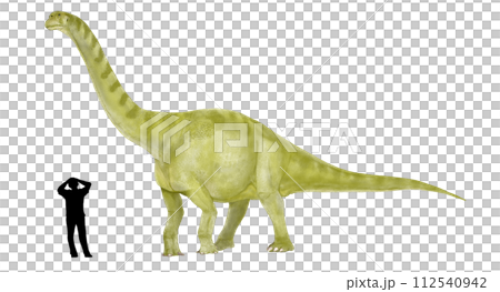 フクイティタン　2007年に発見されたティタノサウルス形類の竜脚類　福井の巨人 112540942