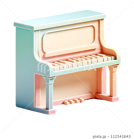 3d piano musical instrument 112541643