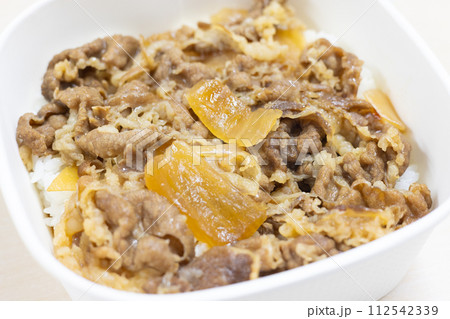 美味しい牛丼弁当 112542339