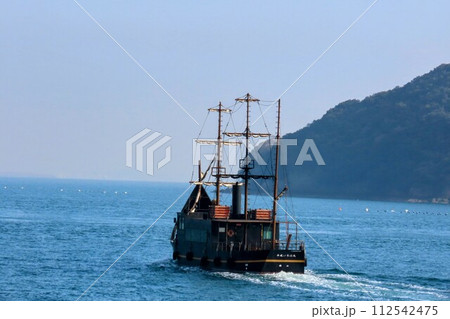 【広島県】福山市鞆の浦観光船の平成いろは丸 112542475