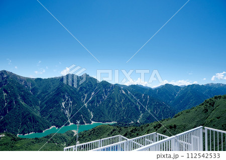 富山県中新川郡立山町_大観峰から南東側景色4_2023年8月 112542533