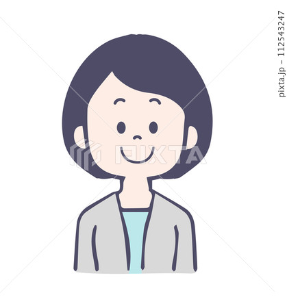 スーツを着た若い女性 112543247