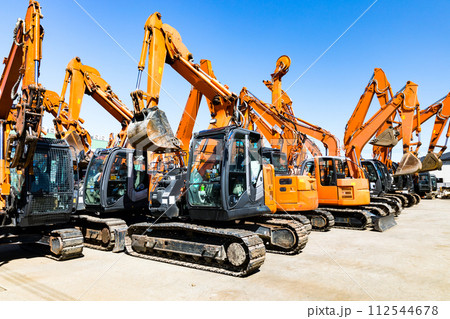 重機バックホー 112544678