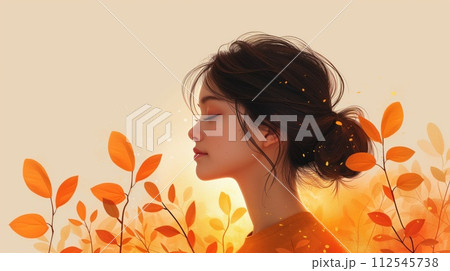 portrait of a young pretty  girl 112545738