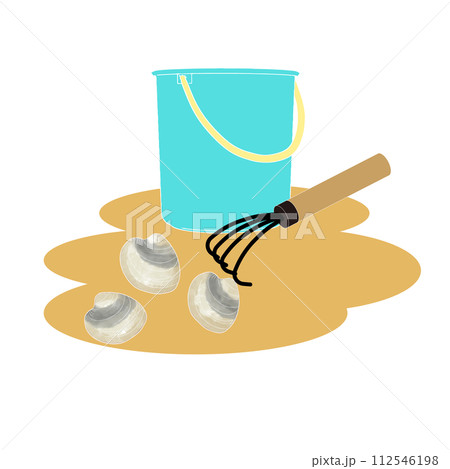 潮干狩りセット 潮干狩りセット 112546198