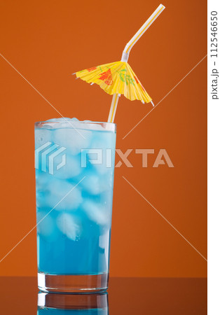 Blue cold cocktail Blue cold cocktail 112546650