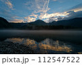 大正池の夕景 112547522