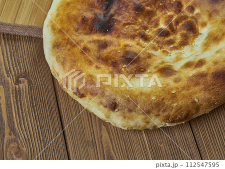 Ethnic tajik bread 112547595