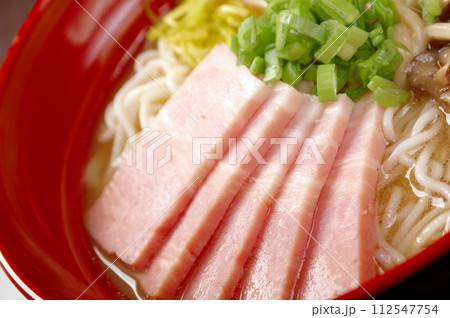 japanese ham noodles japanese ham noodles 112547754
