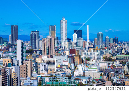 日本の東京都市景観 池袋副都心。サンシャイン60やタワーマンションなどを望む=3月10日 日本の東京都市景観 池袋副都心。サンシャイン60やタワーマンションなどを望む=3月10日 112547931