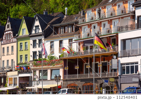 Cochem with Reichsburg castle, Germany Cochem with Reichsburg castle, Germany 112548401