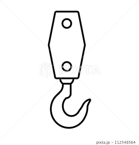 Crane hook icon Crane hook icon 112548564