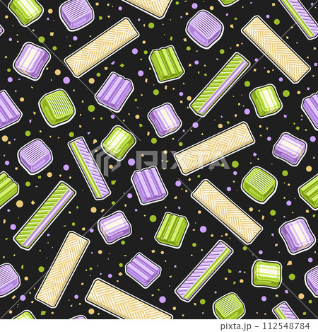 Vector Bubble Gum seamless pattern 112548784