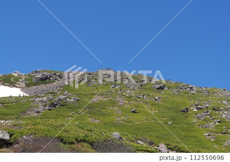 白山　高天ヶ原と御前峰 112550696