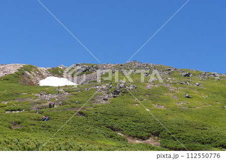 白山 高天ヶ原と御前峰 白山 高天ヶ原と御前峰 112550776