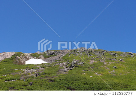 白山 高天ヶ原と御前峰 白山 高天ヶ原と御前峰 112550777