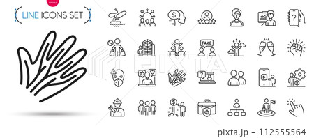 Pack of Faq, Veins and Social media line icons. Include Stop shopping, Leadership, Medical mask pictogram icons. Inclusion, Difficult stress, Income money signs. Agent, Users, Human rating. Vector Pack of Faq, Veins and Social media line icons. Include Stop shopping, Leadership, Medical mask pictogram icons. Inclusion, Difficult stress, Income money signs. Agent, Users, Human rating. Vector 112555564
