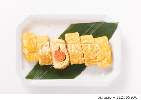 明太子入りだし巻き卵 明太子入りだし巻き卵 112555936