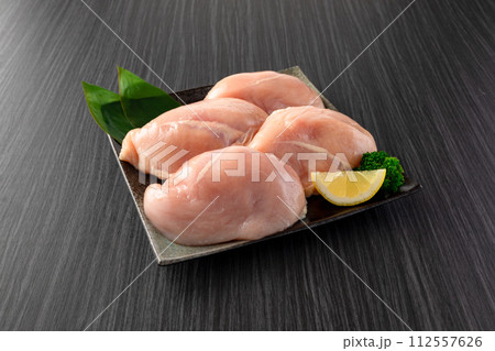 鶏むね肉 皿盛り 鶏むね肉 皿盛り 112557626