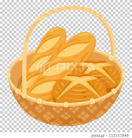 籃子裡的硬麵包 112557849