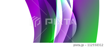 Abstract swirl design geometric concept. Vector Illustration For Wallpaper, Banner, Background, Card, Book Illustration, landing page 112558312