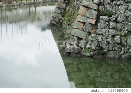 岸和田城のお濠 112560506